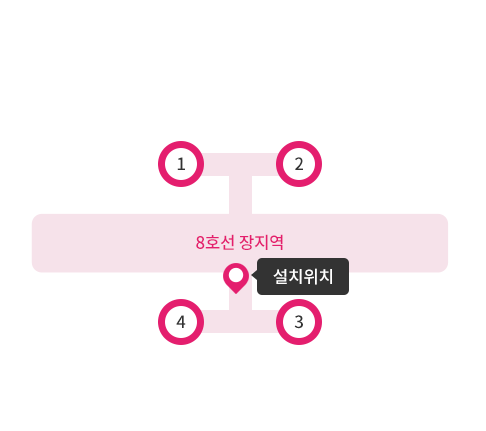 장지역 스마트도서관 도면